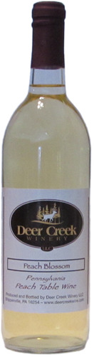 2015 Peach Blossom Wine Pennsylvania Table Wine