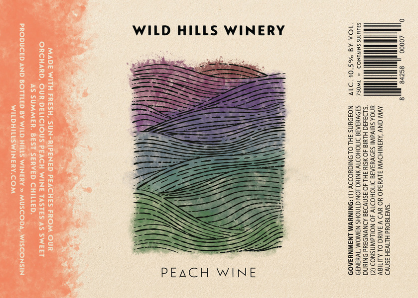 2020 Peach Wine