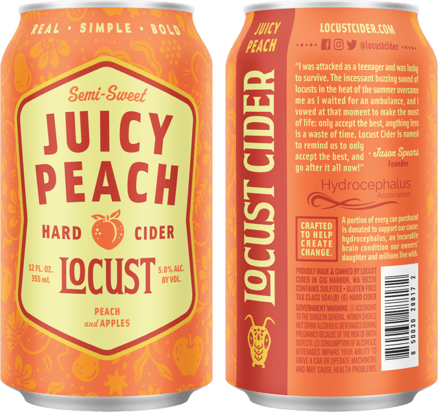 Juicy Peach Hard Cider 6 Pack