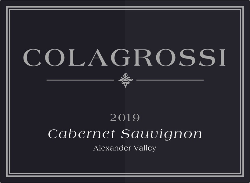 2019 CABERNET SAUVIGNON - Alexander Valley