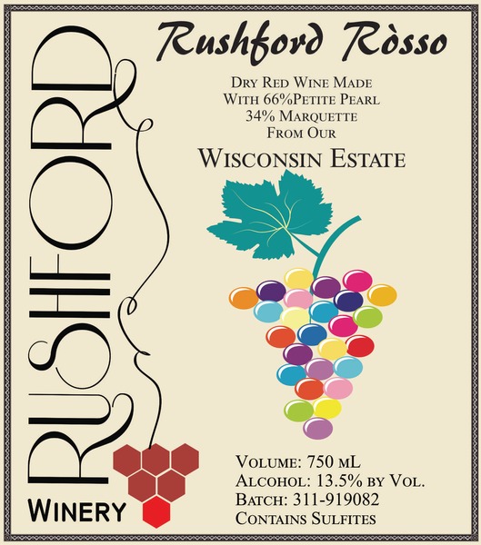 2019 Rushford Rosso - 750 mL