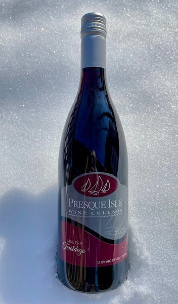 2017 Merlot Dry Red Wine  Award Winning Wine from Presque Isle Wine Cellars