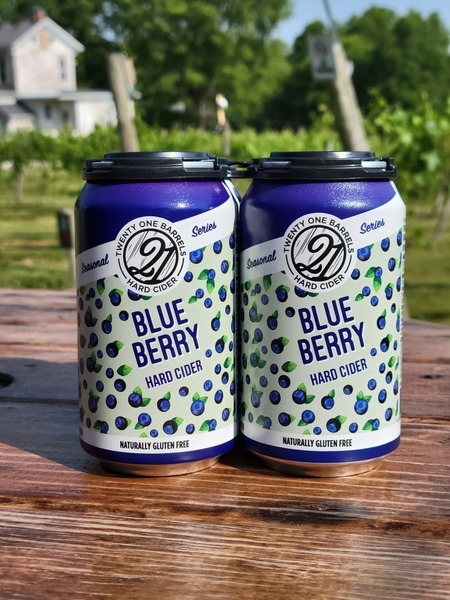 Blueberry Hard Cider - 4-pack