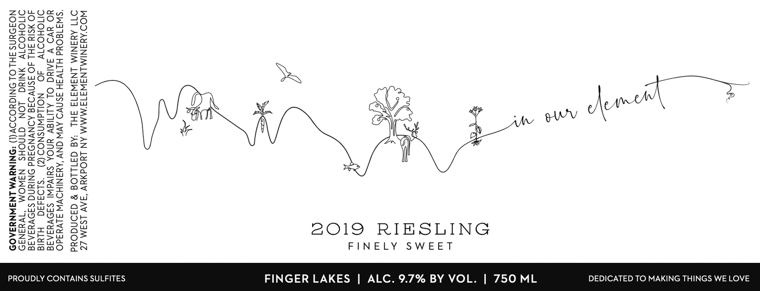 2019 IOE Finely Sweet Riesling-Jeroboam