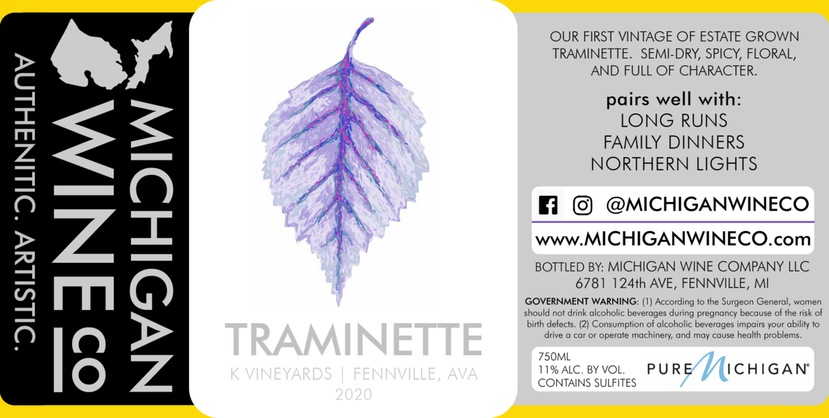 2022 K Vineyards Traminette