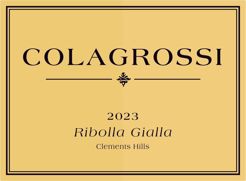 2023 RIBOLLA GIALLA