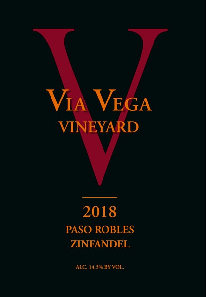 2018 VIA VEGA Zinfandel