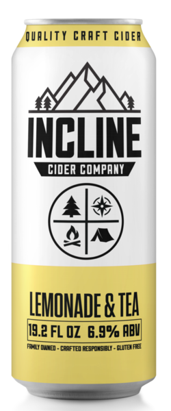 Incline Cider Company Lemonade + Tea - 4 Pack