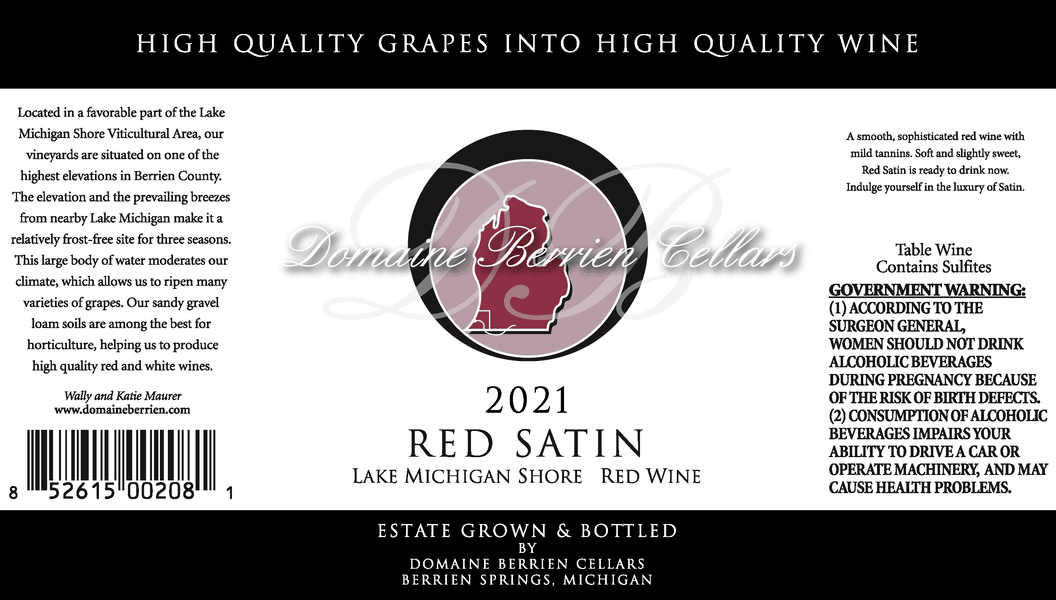 2021 Red Satin