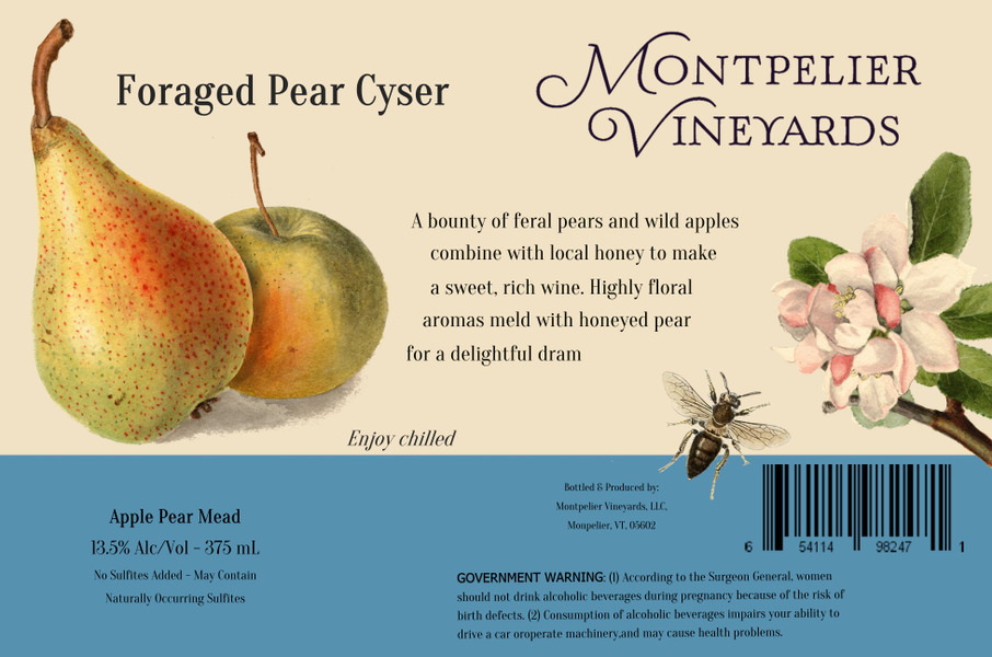 2022 Foraged Pear Cyser 