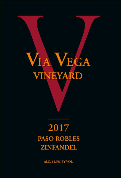 2017 VIA VEGA Zinfandel