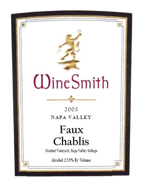 2005 Faux Chablis (Student Vineyard)