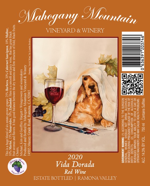 2020 Vida Dorada Estate Red Wine