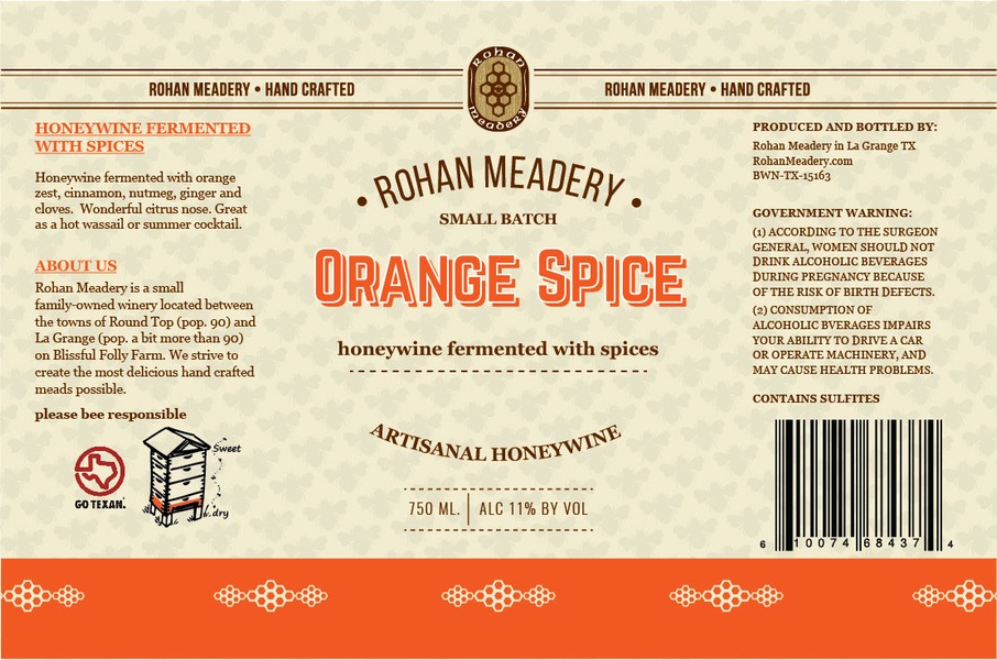 Orange Spice Mead