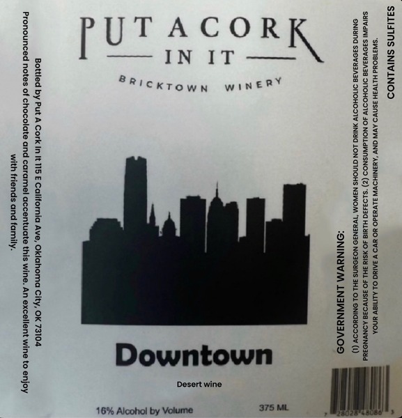 2022 Downtown Dessert Wine