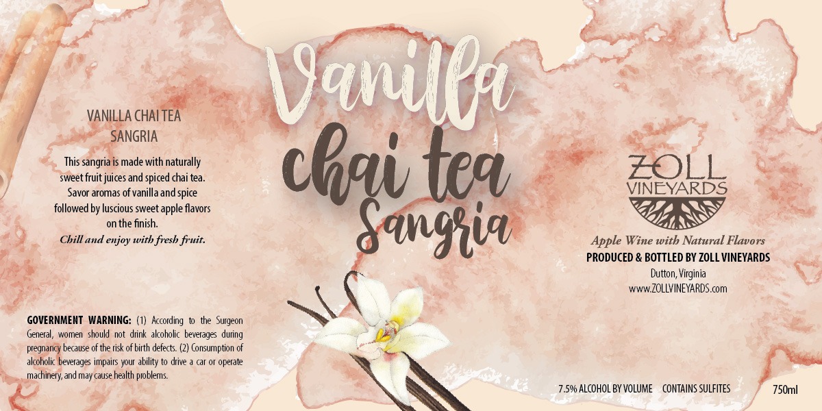 Vanilla Chai Sangria