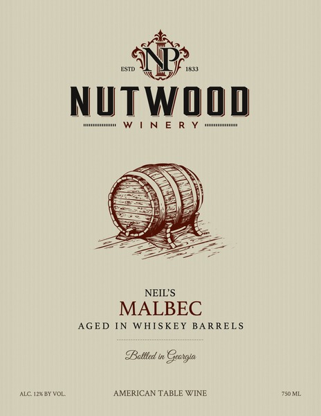 Neil's Malbec Aged in Whiskey Barrels