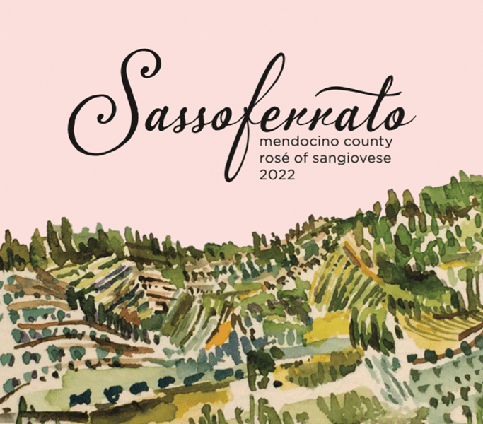 2022 Sassoferrato by Matt Smith Rose of Sangiovese Mendocino County