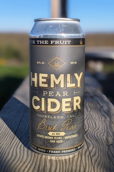 Brut Pear Cider 16oz