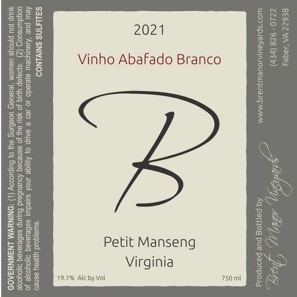 2021 Vinho Abafado Branco