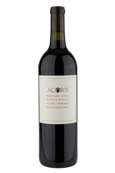 2018 ACORN AlegrÃa Vineyards Heritage Vines Zinfandel