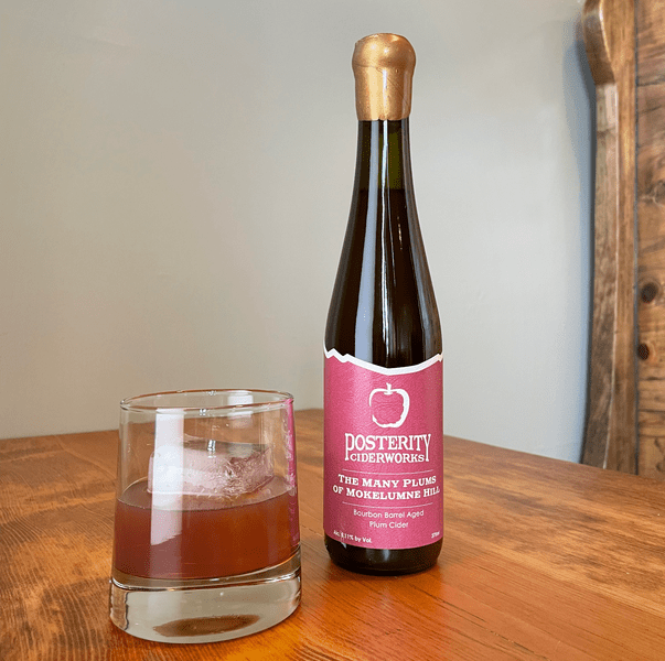 2022 Many Plums of Mokleumne Hill- Barrel aged plum cider (jerkum)