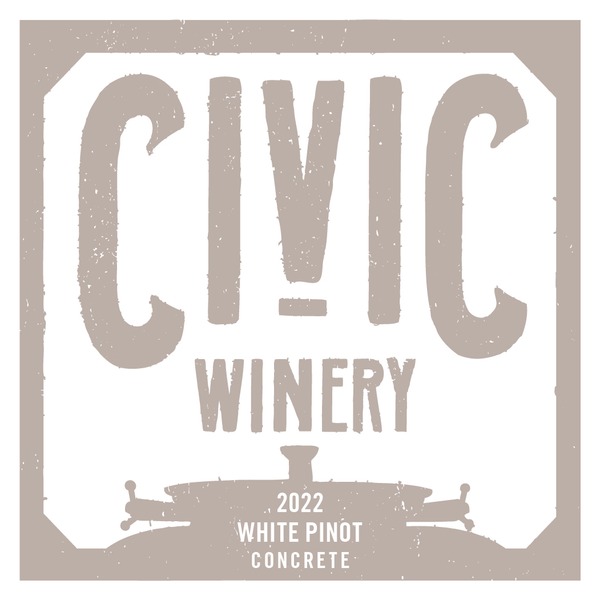 2022 Civic Winery Concrete White Pinot Noir