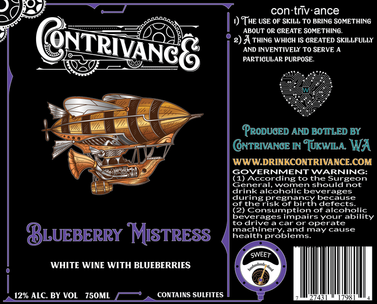 Blueberry Mistress (Moscato)