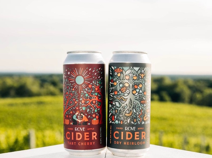 2022 Cherry Cider & Dry Heirloom Cider MultiPack- 8 Cans Cherry , 4 Cans Dry Heirloom