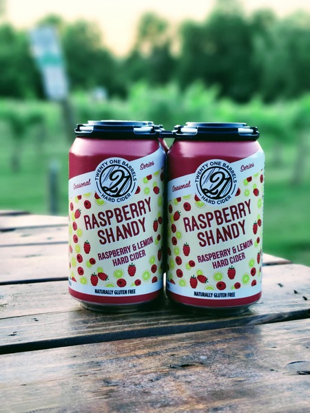 Raspberry Shandy Hard Cider - 4-Pack