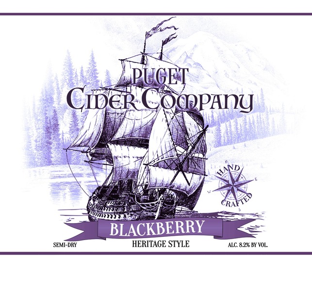 Blackberry Heritage Cider