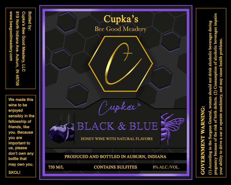 Cupka's Black & Blue