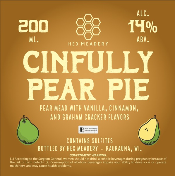 Cinfully Pear Pie