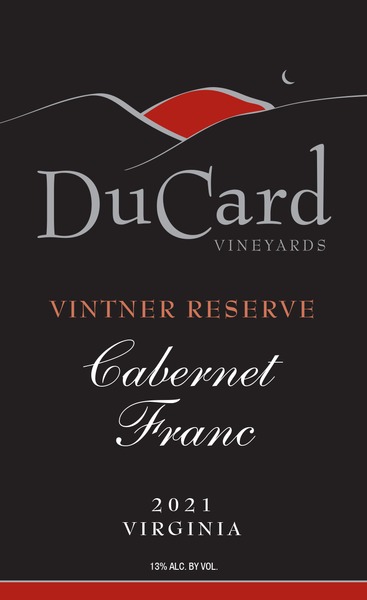 2021 Cabernet Franc Vintner Reserve