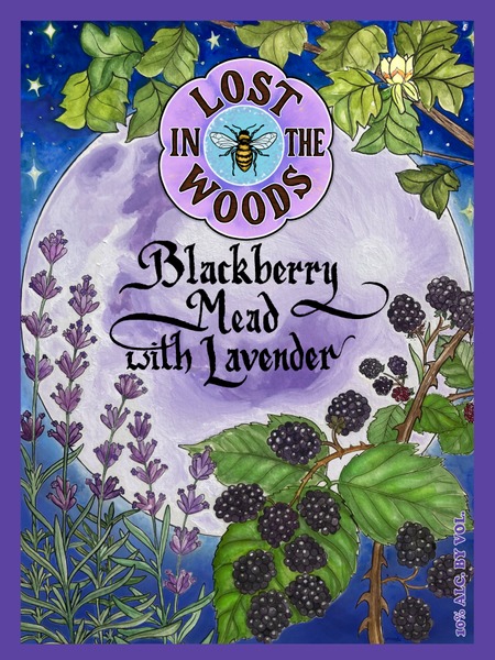 Blackberry Lavender Mead