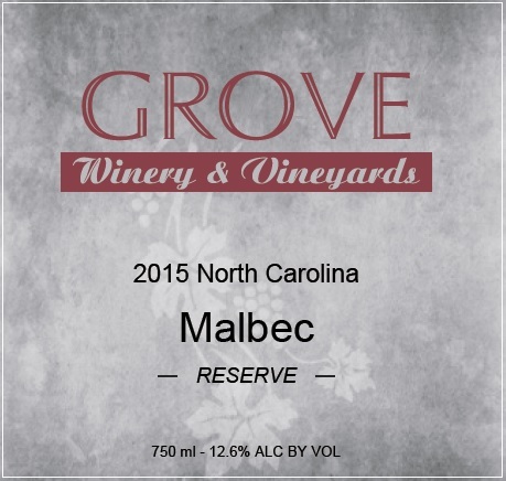 2015 Grove Reserve Malbec