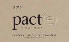 2013 Pinot Noir Pact(e) Santenay Premier Cru