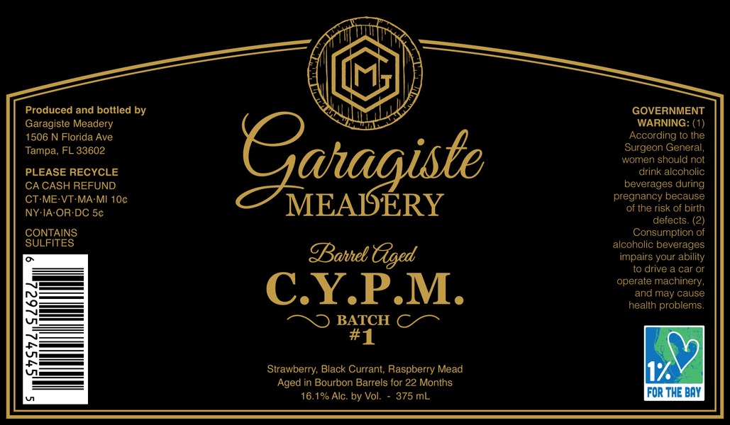 2023 BARREL AGED CYPM BATCH 1