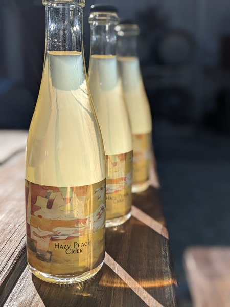 Hazy Peach Cider - 375  mL