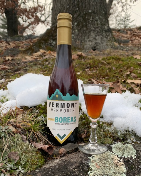 2021 Boreas Reserve Barrel Aged Sweet Vermouth - 375 mL