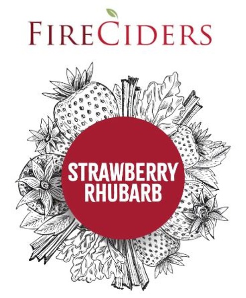 Strawberry Rhubarb FireCider