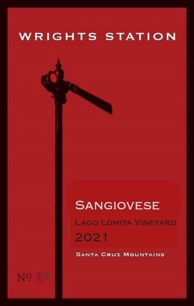 2021 Sangiovese, Lago Lomita Vineyard