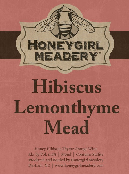 2022 Hibiscus Lemonthyme Mead