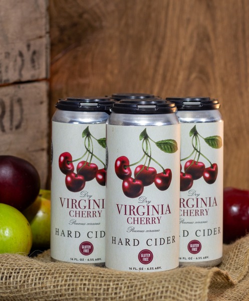 Virginia Cherry Four-Pack of 16 Ounce Cans