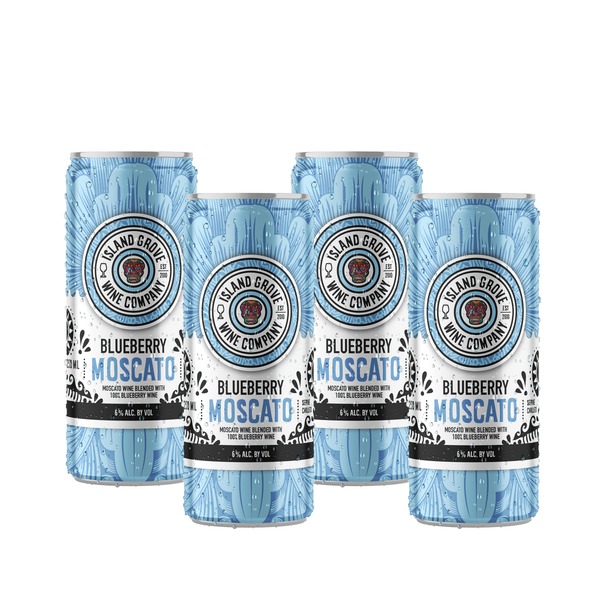 4 PK Blueberry Moscato 250mL