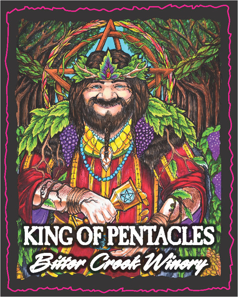 Bitter Creek Winery: King of Pentacles