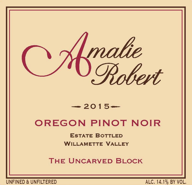 2015 The Uncarved Block Pinot Noir