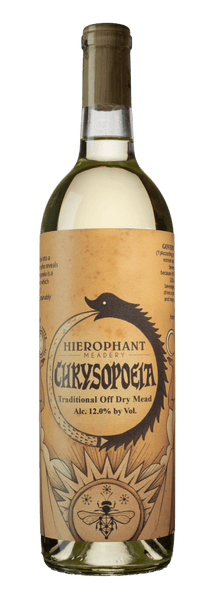 Chrysopoeia Traditional off-dry Mead 750ML