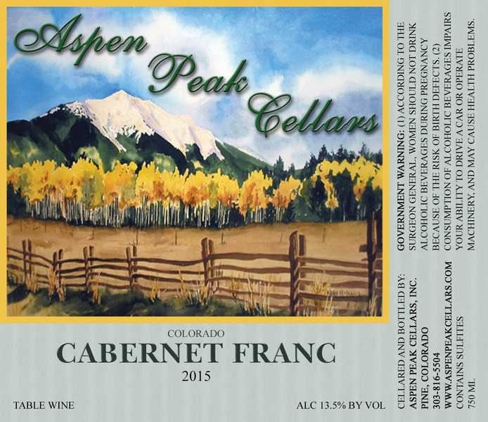 2015 Colorado Cabernet Franc