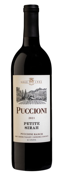 2021 PUCCIONI PETITE SIRAH